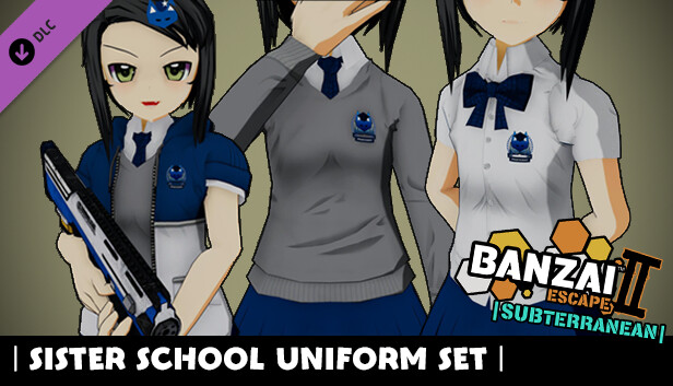 Banzai Escape 2 Subterranean - Sister School Uniform