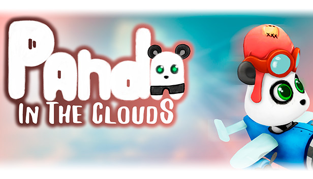 Panda in the clouds