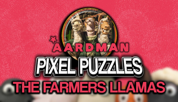 Pixel Puzzles Aardman Jigsaws: The Farmers Llamas