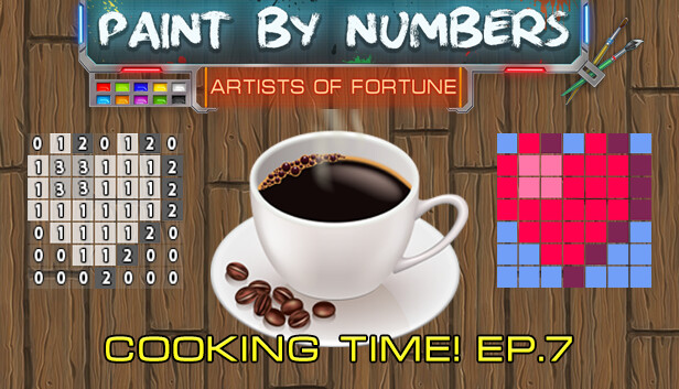 Paint By Numbers - Cooking Time! Ep. 7