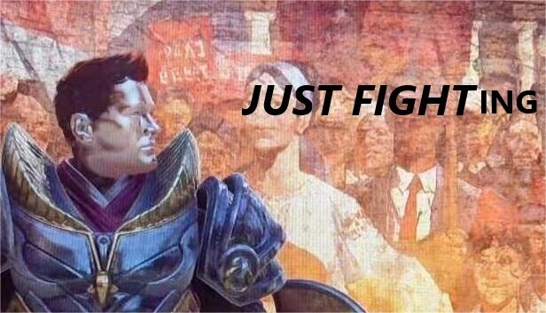 Just fighting