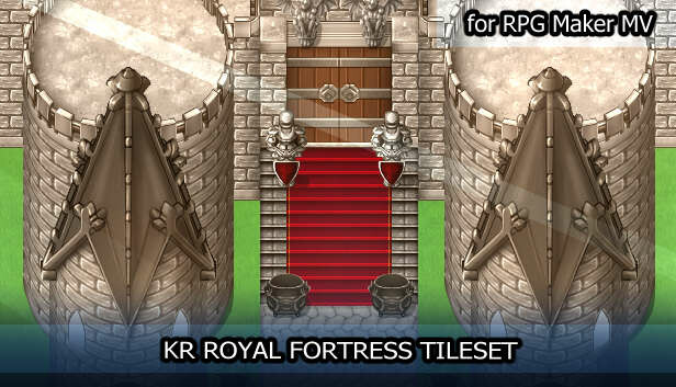 RPG Maker MV - KR Royal Fortress Tileset