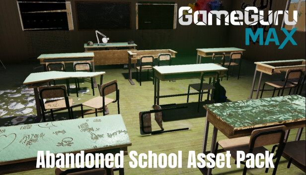 GameGuru MAX Wasteland Asset Pack - Abandoned School