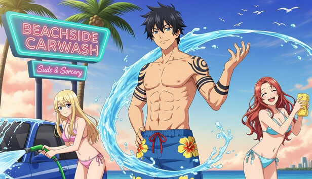 Beachside Carwash: Suds & Sorcery