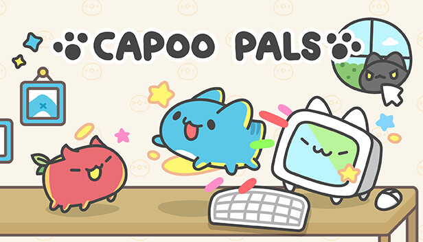 Capoo Pals 螢幕貓蟲咖波