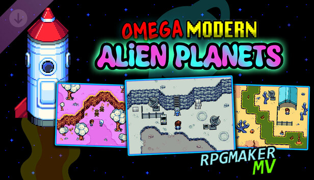 RPG Maker MV - Omega Modern Alien Planets