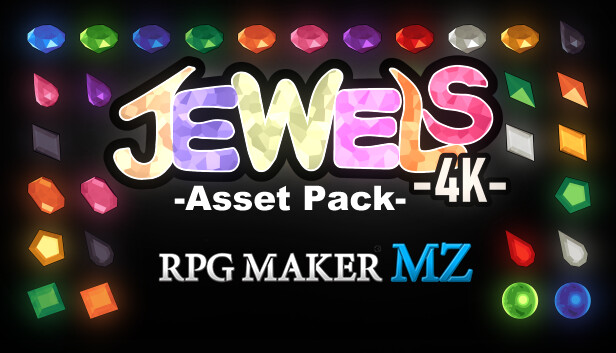 RPG Maker MZ - Jewels Asset Pack 4K