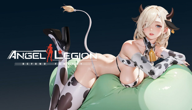 Angel Legion-DLC Cow Bikini (Black)