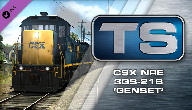 Train Simulator: CSX NRE 3GS-21B 'Genset' Loco Add-On