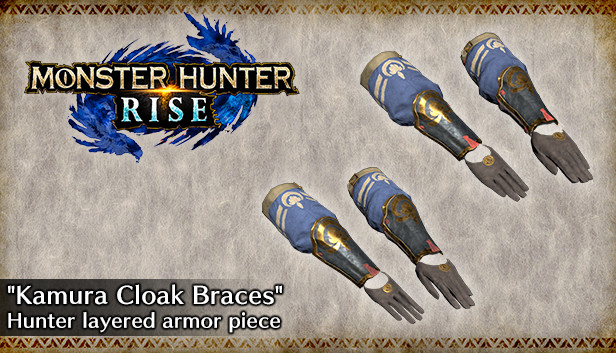 Monster Hunter Rise - Element pancerza warstwowego łowcy „Zaręk. płaszcza Kamury”