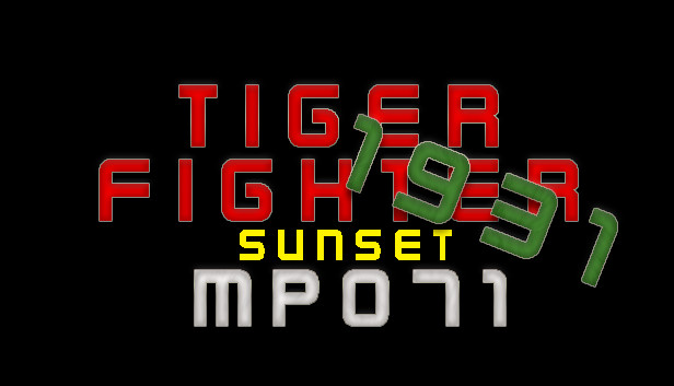 Tiger Fighter 1931 Sunset MP071