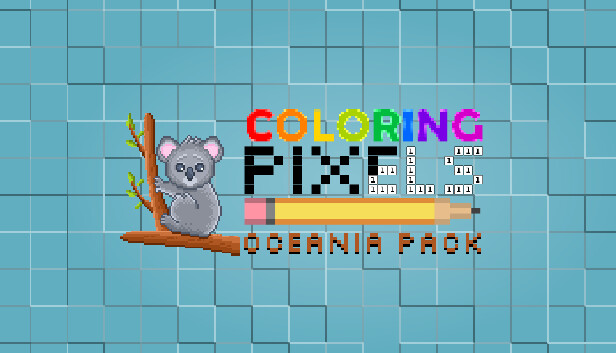 Coloring Pixels - Oceania Pack