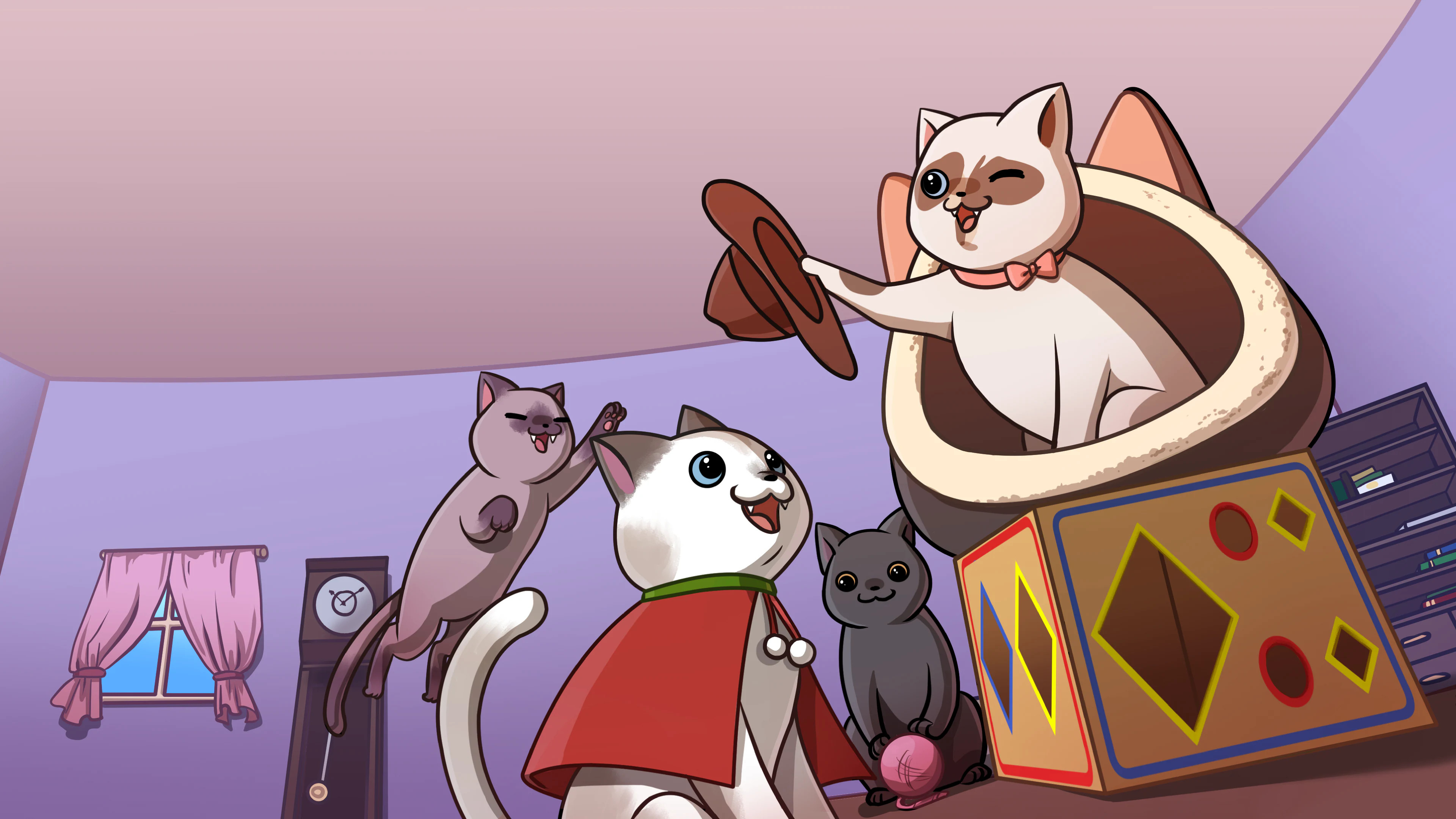 Mimi the Cat: Meow Together