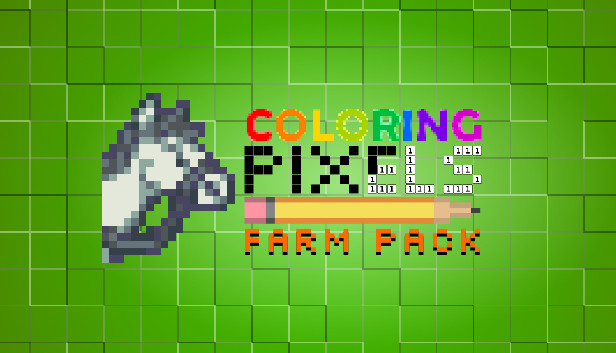 Coloring Pixels - Farm Pack