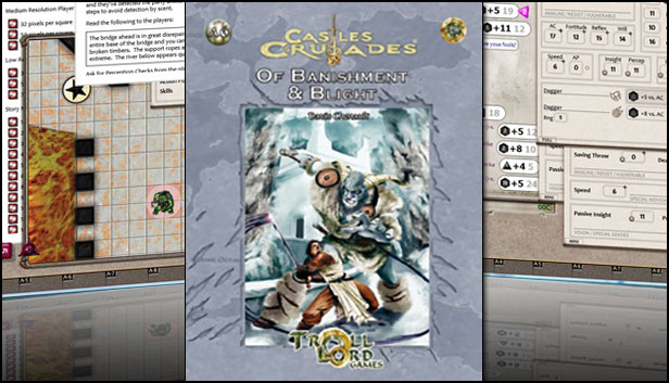 Fantasy Grounds - A6 Of Banishment & Blight (Castles and Crusades)