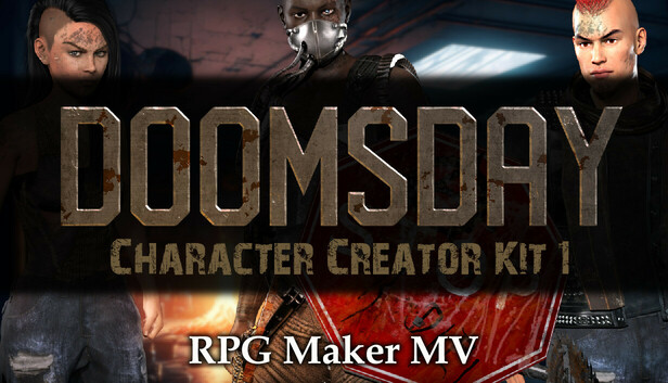RPG Maker MV - Doomsday Character Creator Kit 1 PC