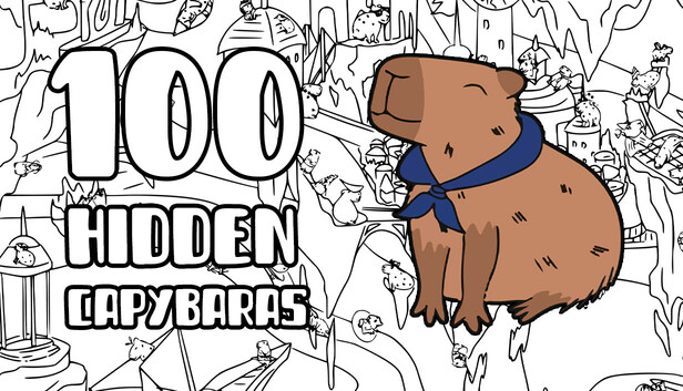 100 Hidden Capybaras