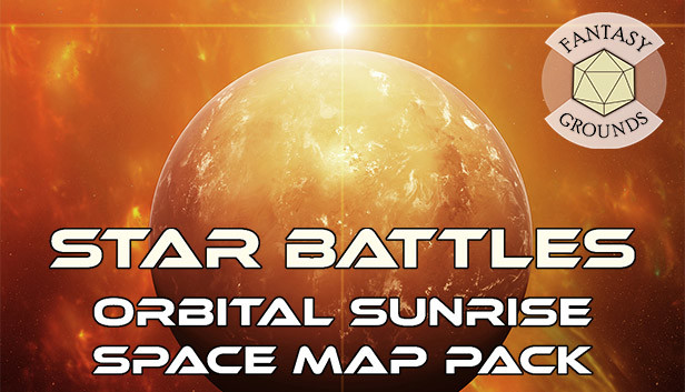 Fantasy Grounds - Star Battles: Orbital Sunrise Space Map Pack