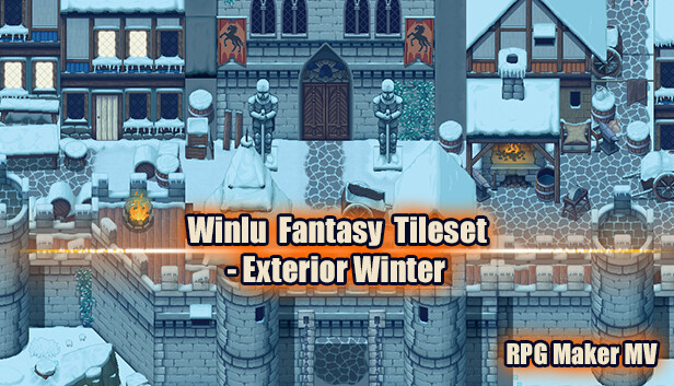 RPG Maker MV - Winlu Fantasy Tileset - Exterior Winter
