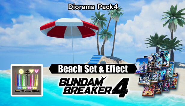 GUNDAM BREAKER 4 - Diorama Pack 4 - Beach Set & Effect