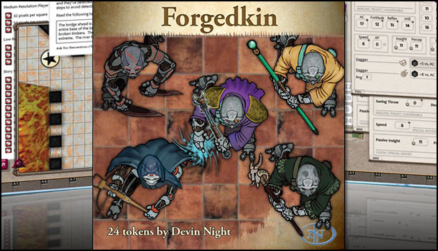 Fantasy Grounds - Forged Kin (Token Pack)