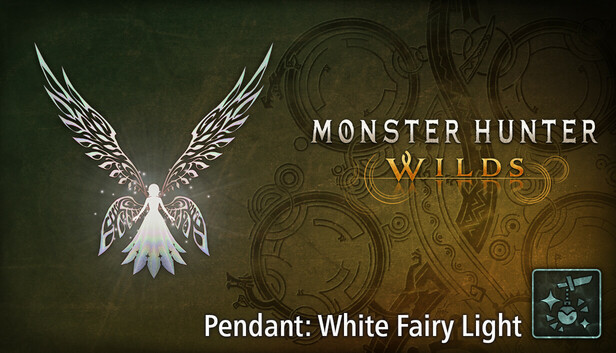 Monster Hunter Wilds - Pendant: White Fairy Light