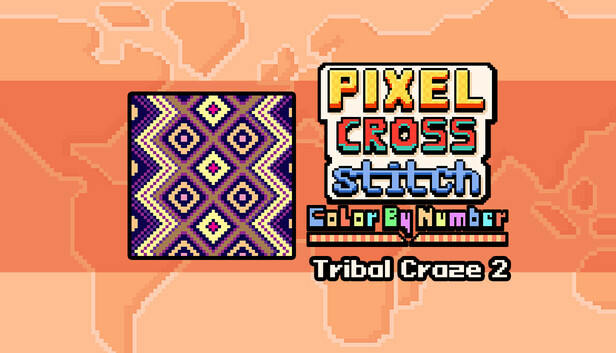 Pixel Cross Stitch - Tribal Craze Pack 2