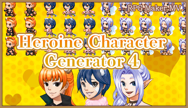 RPG Maker MV - Heroine Character Generator 4