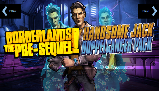Handsome Jack Doppelganger Pack