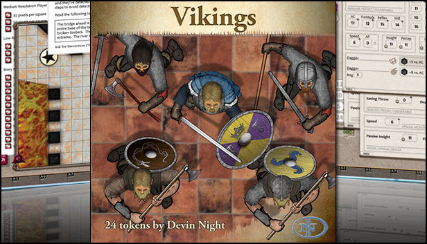 Fantasy Grounds - Vikings (Token Pack)