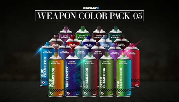 PAYDAY 2: Weapon Color Pack 3