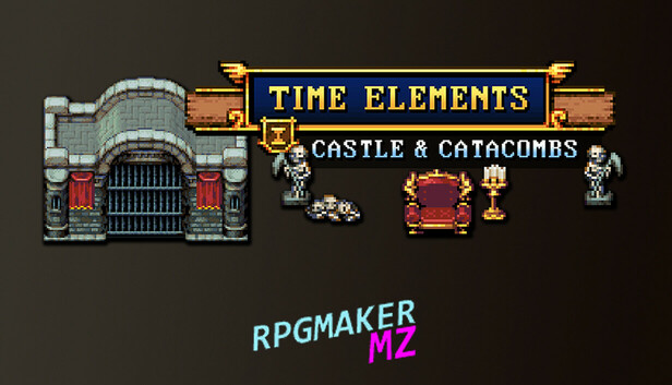 RPG Maker MZ - Time Elements - Castle and Catacombs