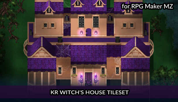RPG Maker MZ - KR Witch’s House Tileset