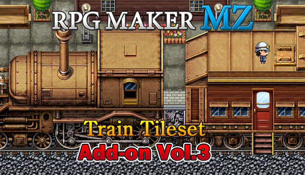 RPG Maker MZ - Add-on Vol.3: Train Tileset