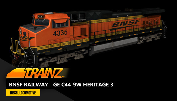 Trainz 2022 DLC - BNSF Railway - GE C44-9W Heritage 3