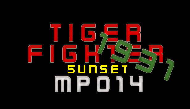Tiger Fighter 1931 Sunset MP014