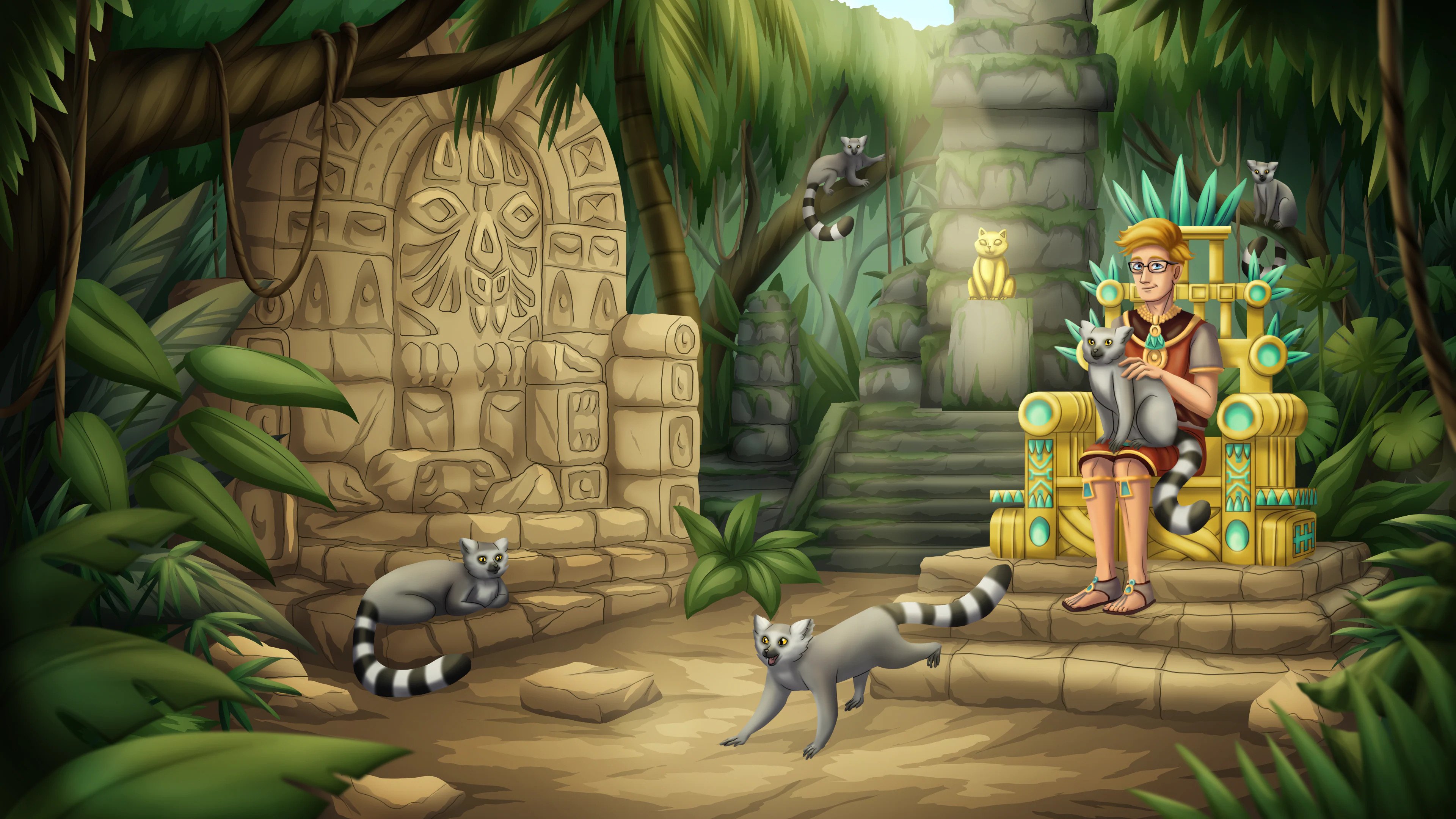 Scott Whiskers: the Search for the Golden Cat