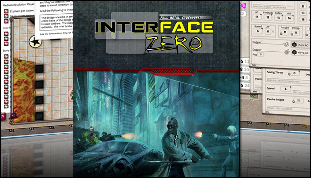 Fantasy Grounds - Interface Zero 2.0 for Savage Worlds