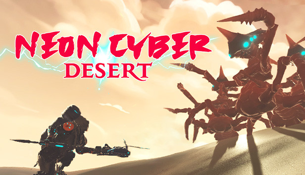 Neon Cyber Desert