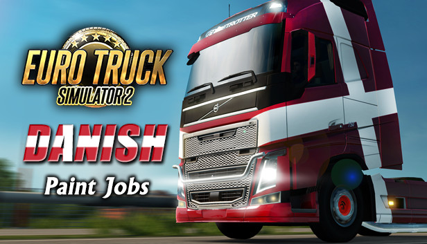 Euro Truck Simulator 2 - Danish Paint Jobs Pack