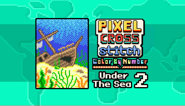 Pixel Cross Stitch - Under The Sea Pack 2