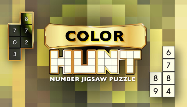 Color Hunt - Number Jigsaw Puzzle