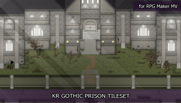 RPG Maker MV - KR Gothic Prison Tileset