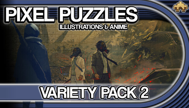 Pixel Puzzles Illustrations & Anime - Jigsaw Pack: Variety Pack 2