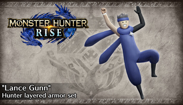 Monster Hunter Rise - Zestaw pancerza warstwowego łowcy „Lance Gunn”