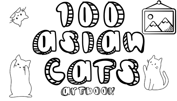 100 Asian Cats - Artbook