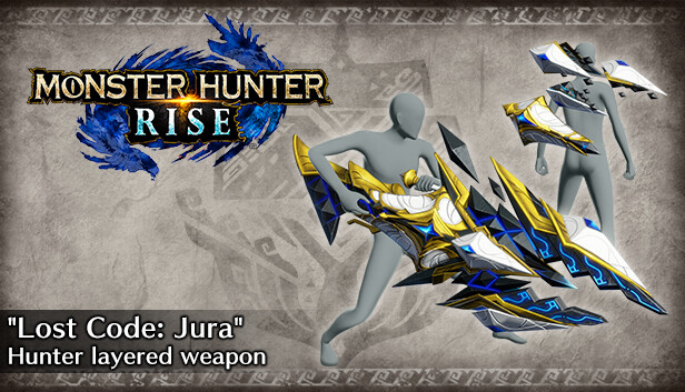 Monster Hunter Rise - Broń warstwowa łowcy „Stracony kod: Jura” (ciężkie łukodziałko)