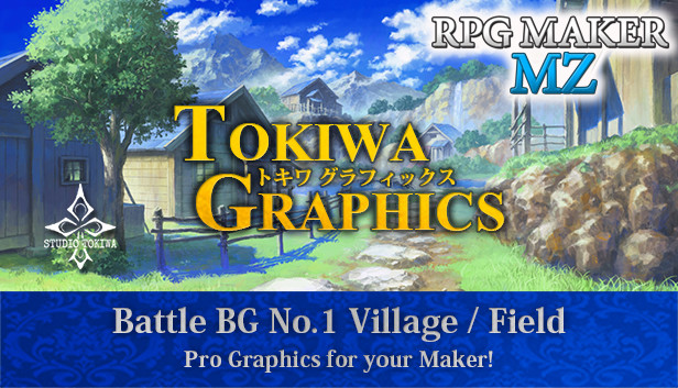 RPG Maker MZ -  TOKIWA GRAPHICS Battle BG No.1 Village/Field