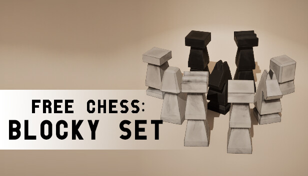 Free Chess: Blocky Set