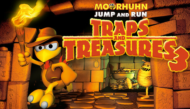 Moorhuhn Jump and Run 'Traps and Treasures 3'
